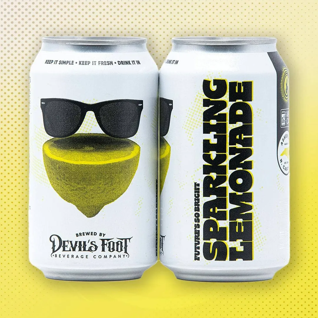 Devil's Foot Beverage - Sparkling Lemonade (Case of 24)