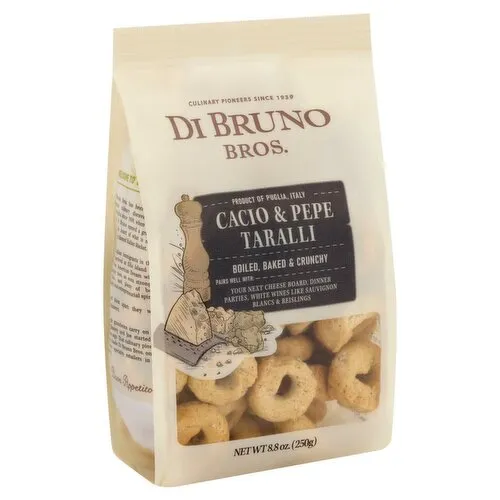Cacio & Pepe Taralli