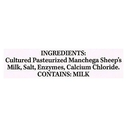 12 Month Manchego