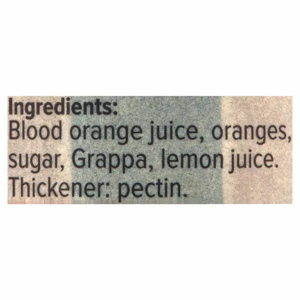 Blood Orange & Grappa Jam
