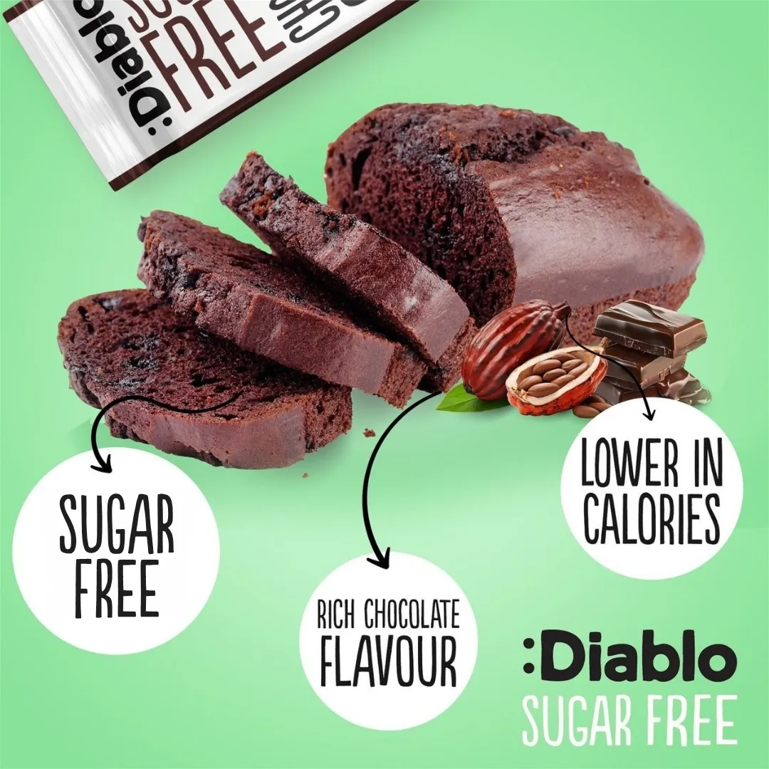 Sugar Free Chocolate Cake 200g – Sliceable Loaf