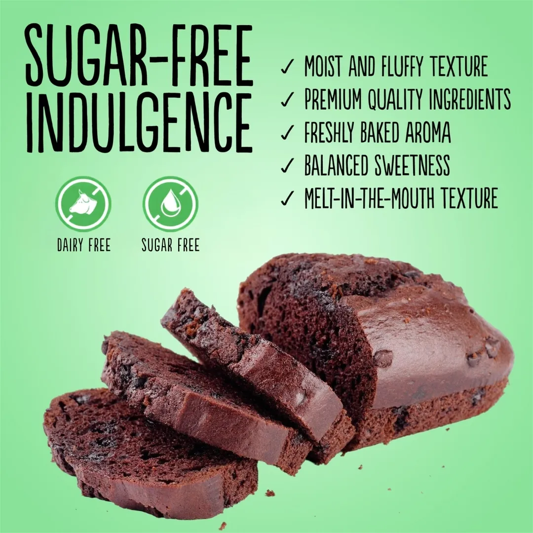 Sugar Free Chocolate Cake 200g – Sliceable Loaf