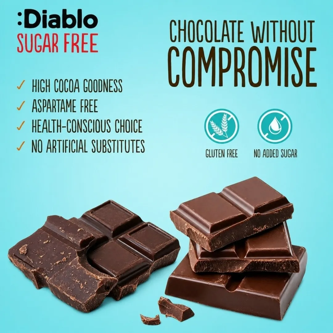 No Added Sugar Dark Chocolate Bar 85g