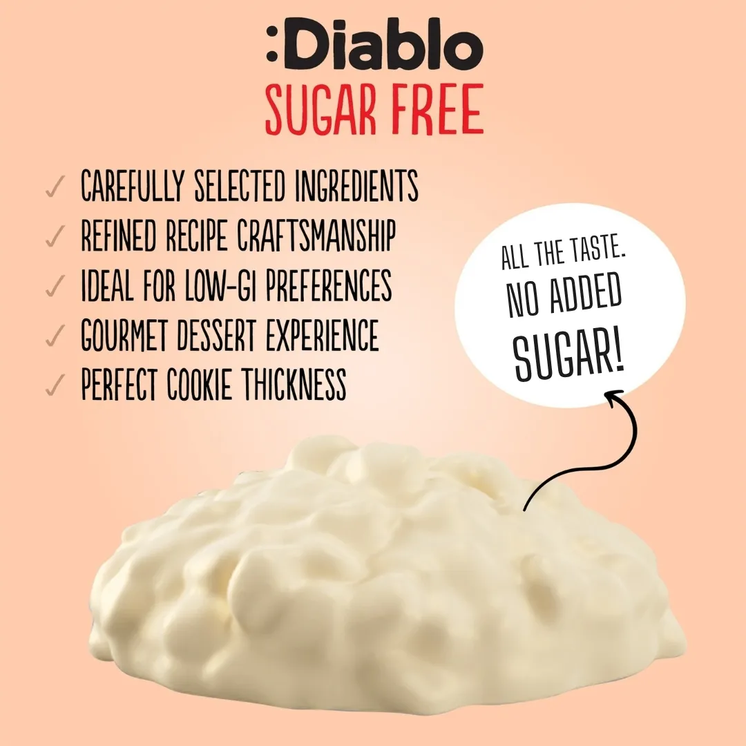 No Added Sugar Coconut Cookies, Caramel & Peanuts 100g
