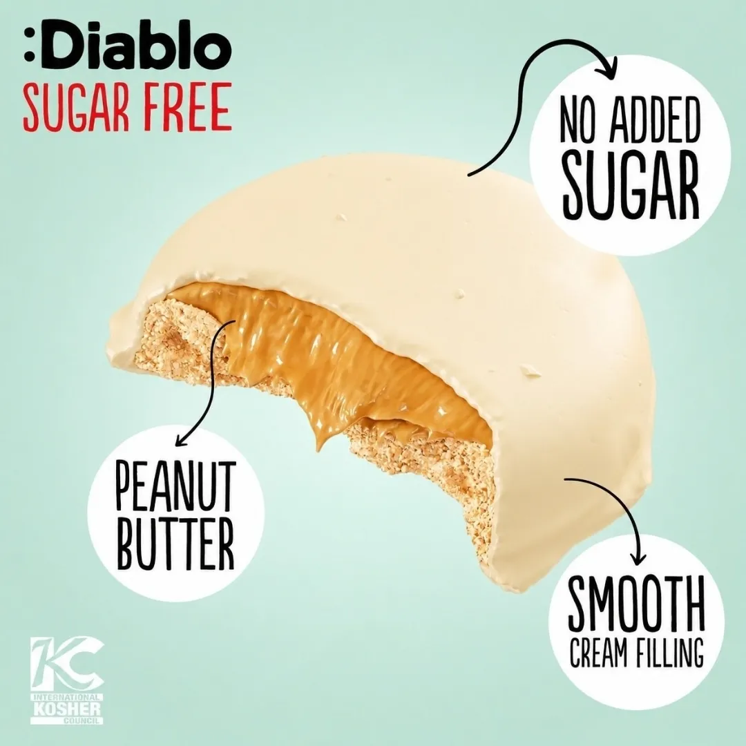 No Added Sugar Peanut Butter & Cream Cookies 100g