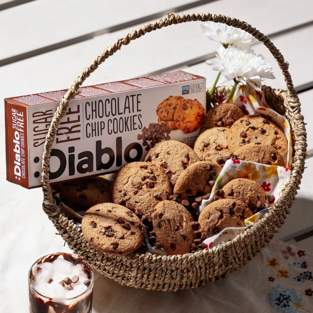 Sugar Free Chocolate Chip Cookies 130g