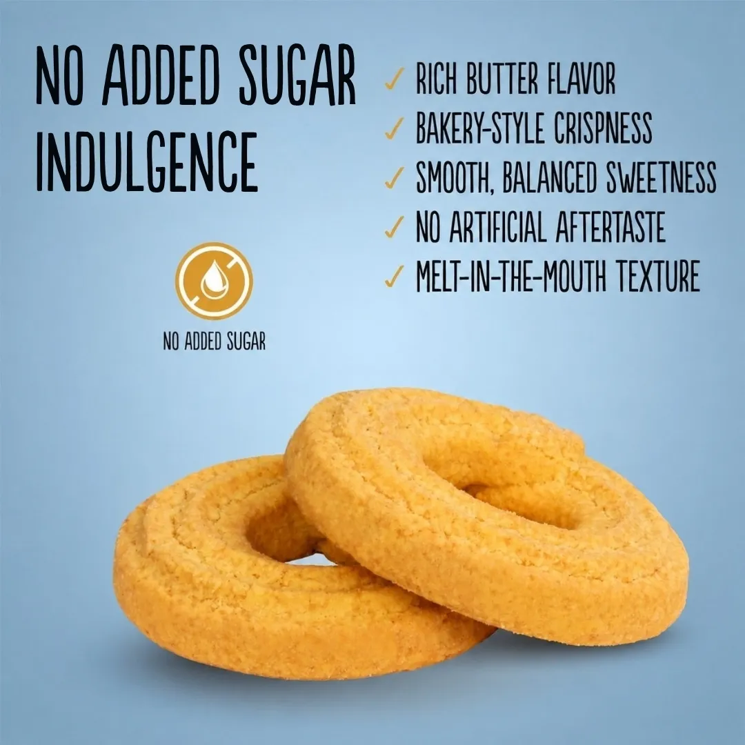 No Added Sugar Butter Cookies 135g