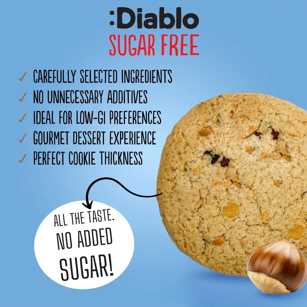 No Added Sugar Hazelnut Cookies 135g