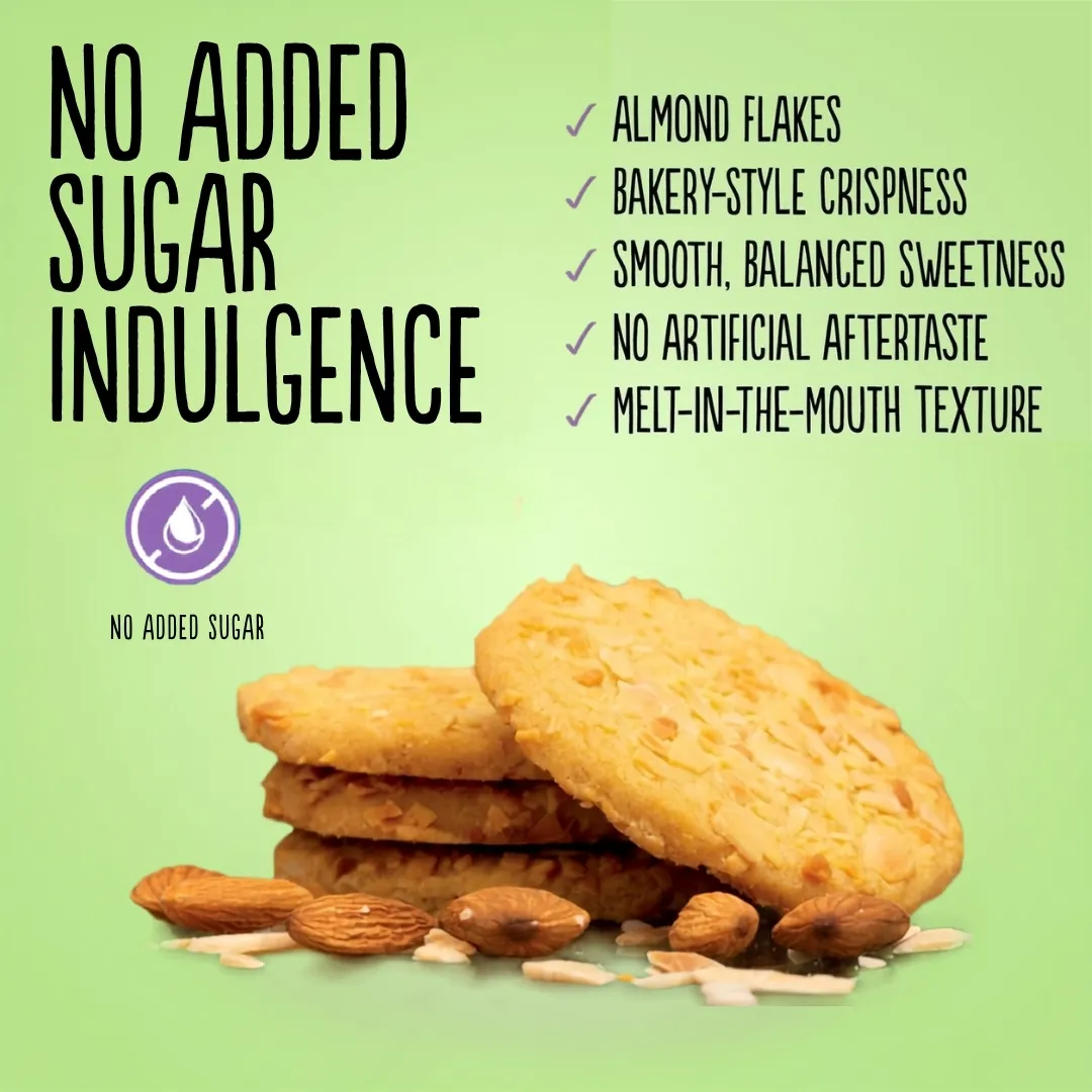 No Added Sugar Almond Cookies 145g