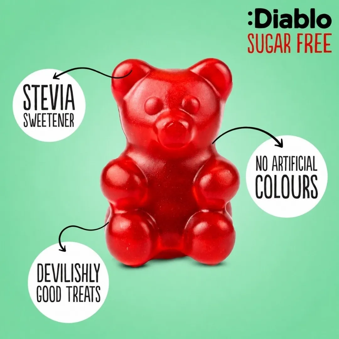 Sugar Free Gummy Bears 75g – Jelly Sweets
