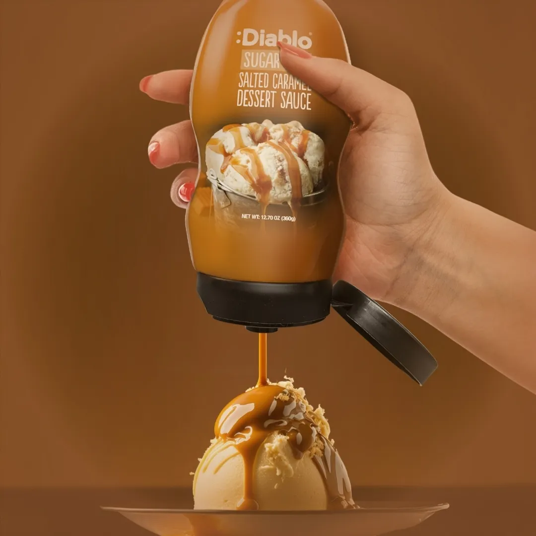 Sugar Free Salted Caramel Sauce & Syrup 360g