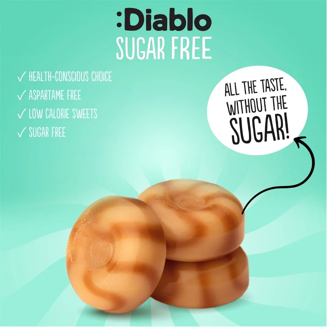 Sugar Free Butter Sweets 75g – Hard Candy