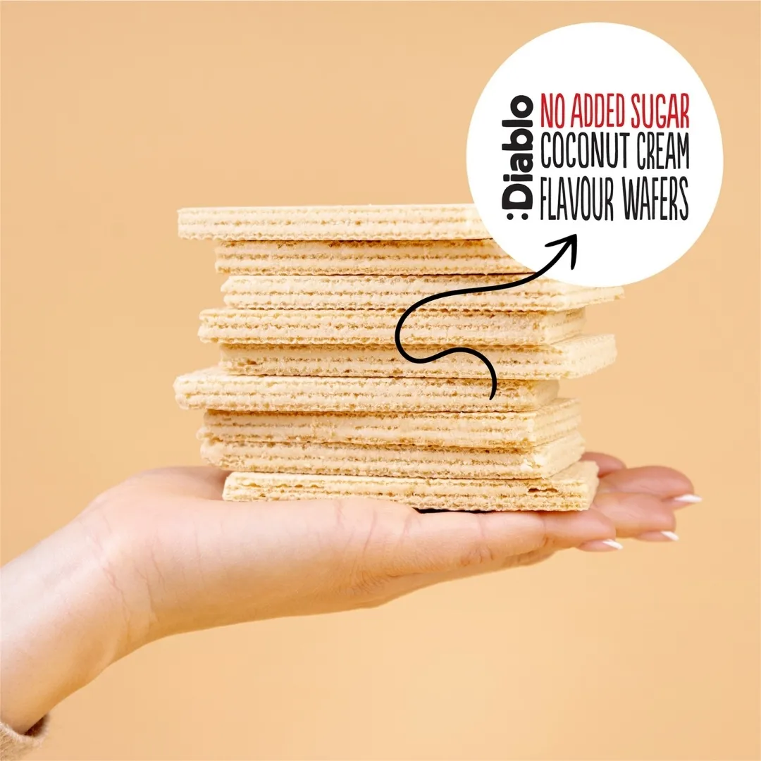 No Added Sugar Coconut Cream Wafer Thins 150g