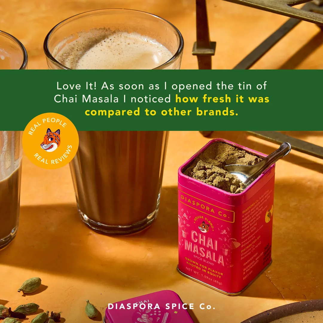 Chai Masala (Spice Blend) - For Lattes & Baking (45g Everyday Tin)