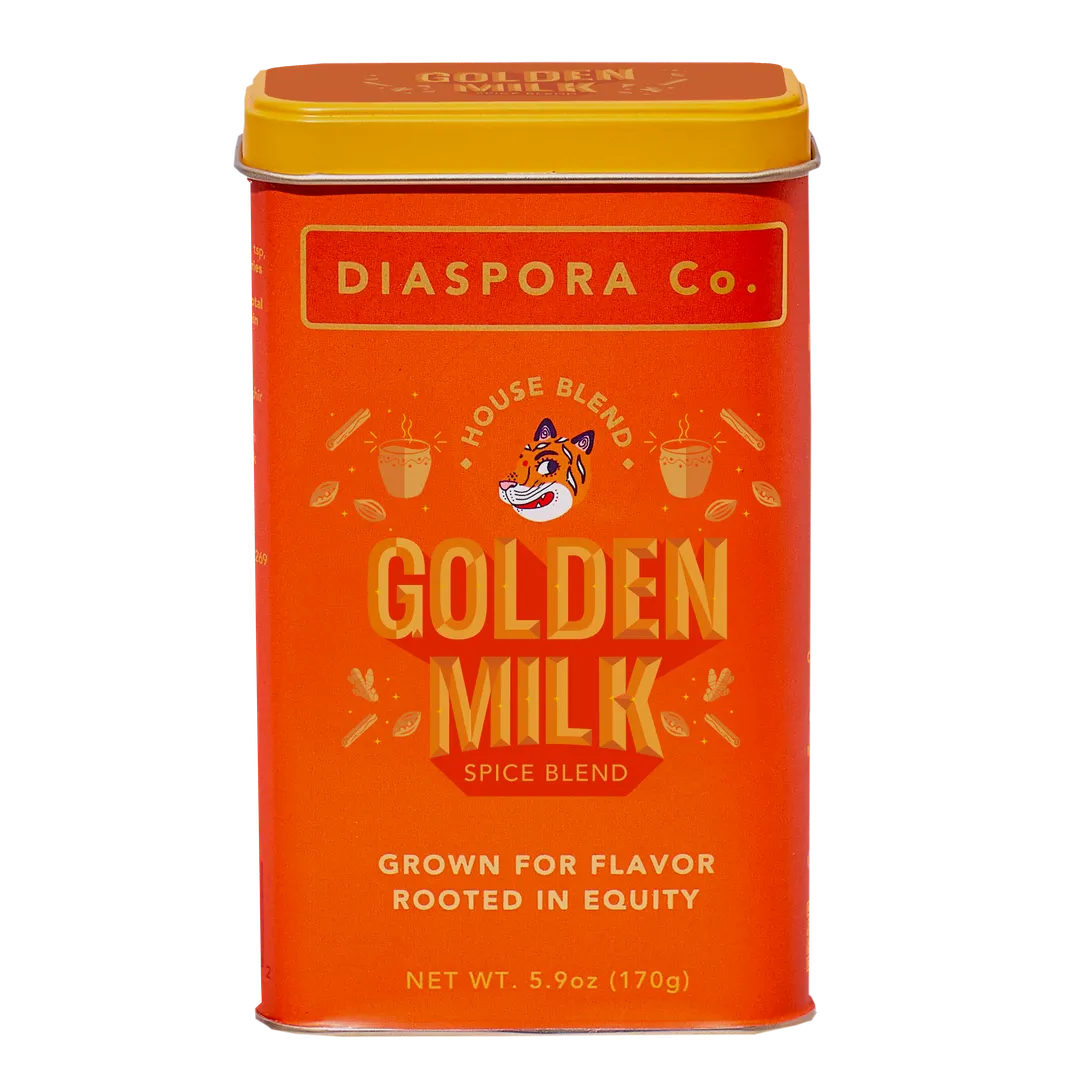 Golden Milk (Spice Blend) - For Turmeric Lattes & Baking (45g Everyday Tin)