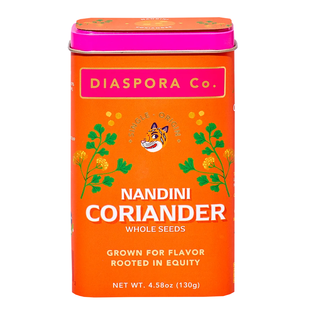 Nandini Coriander (Whole Seeds) - Single-Origin Spice (30g Everyday Tin)