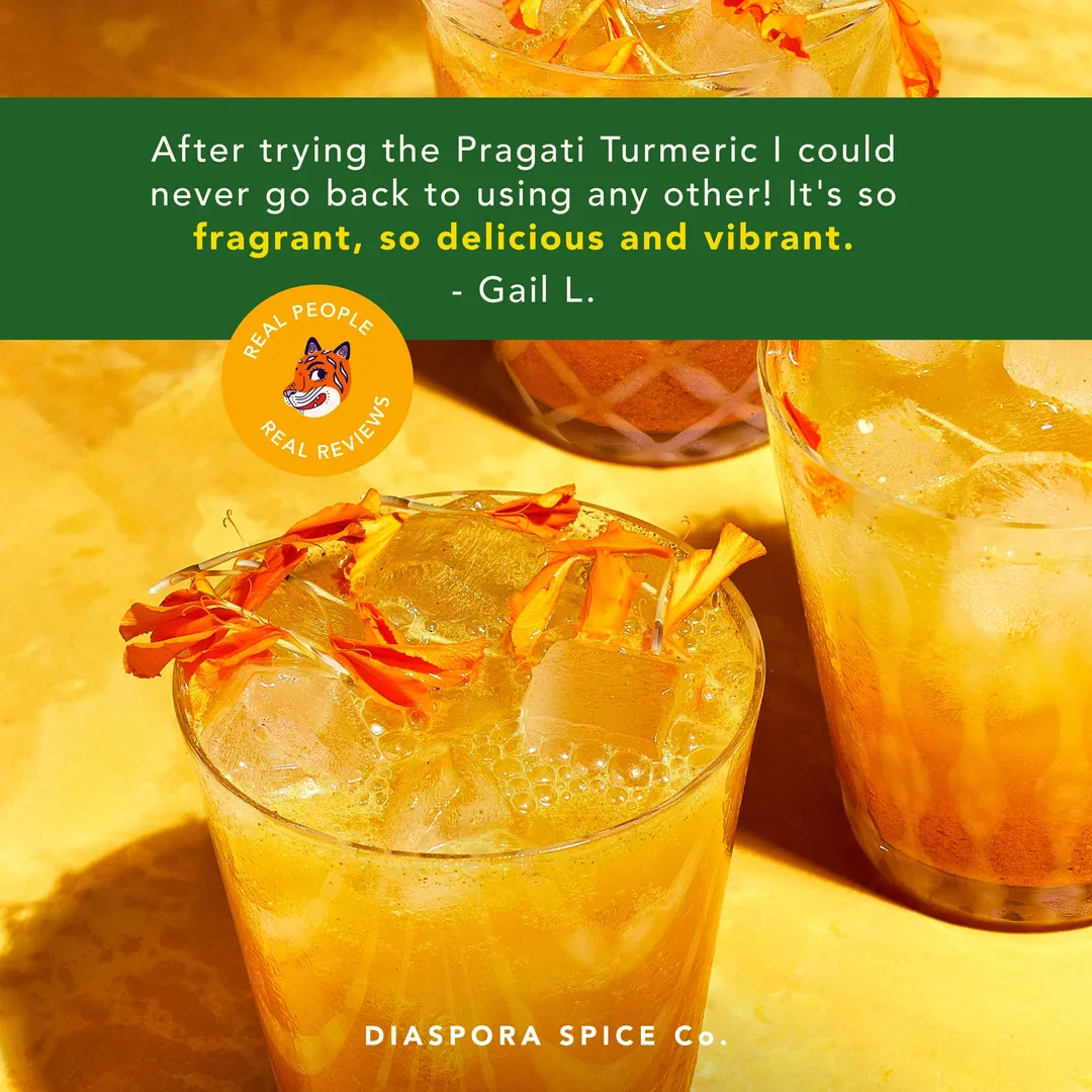 Pragati Turmeric (Powder) - Single-Origin Spice (185g Chef Tin)