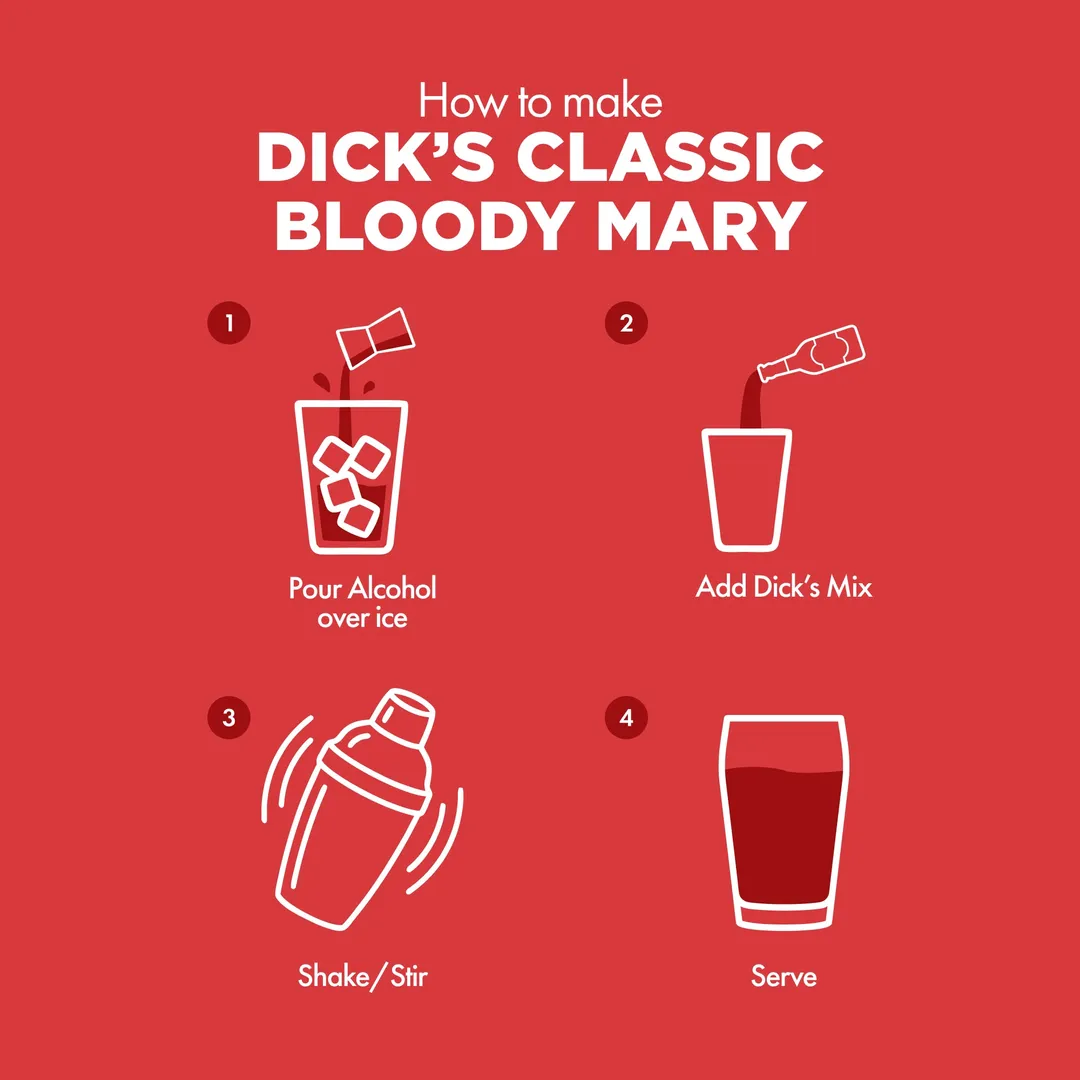 Dick's Mixes Classic Bloody Mary Mix 