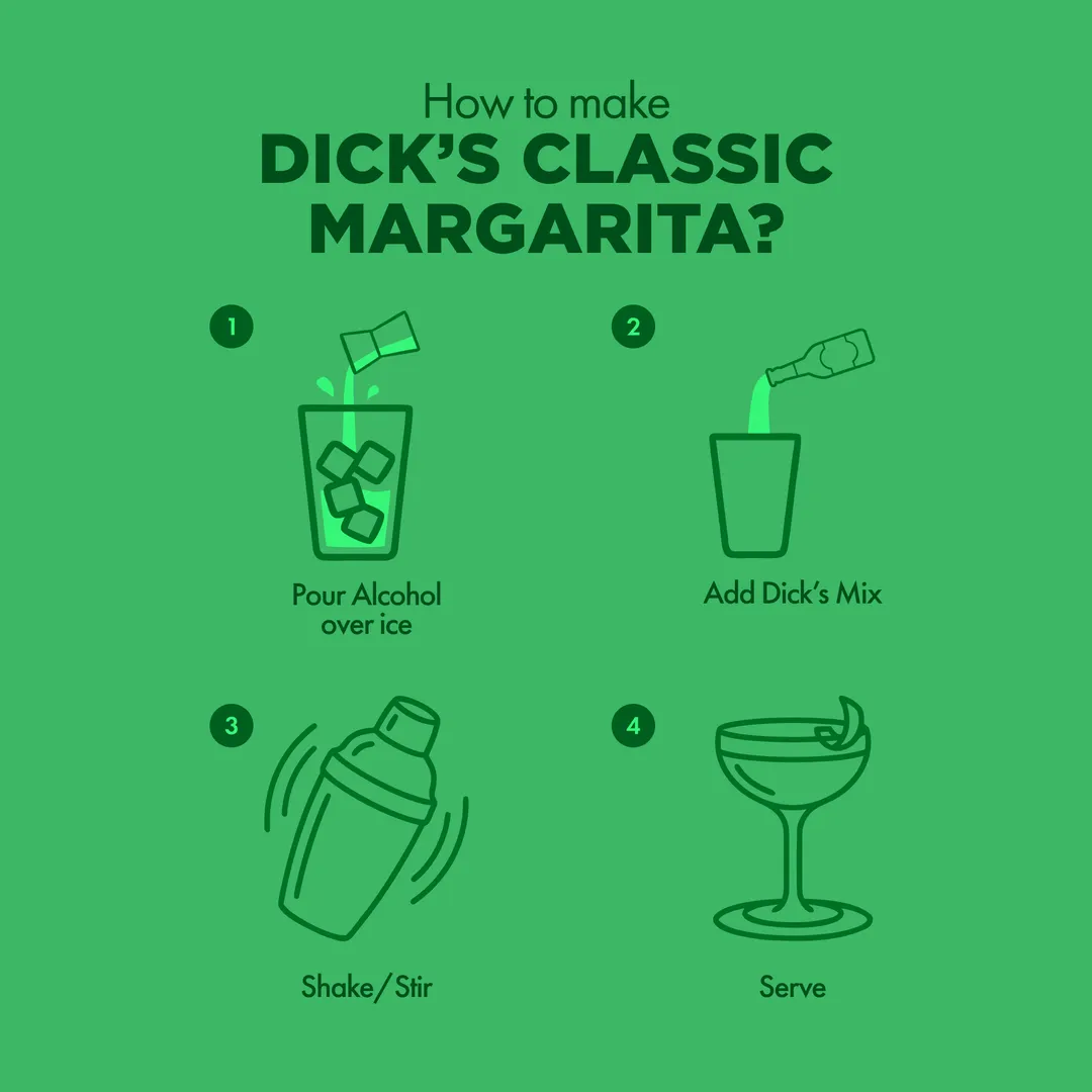 Dick's Mixes Classic Margarita Mix