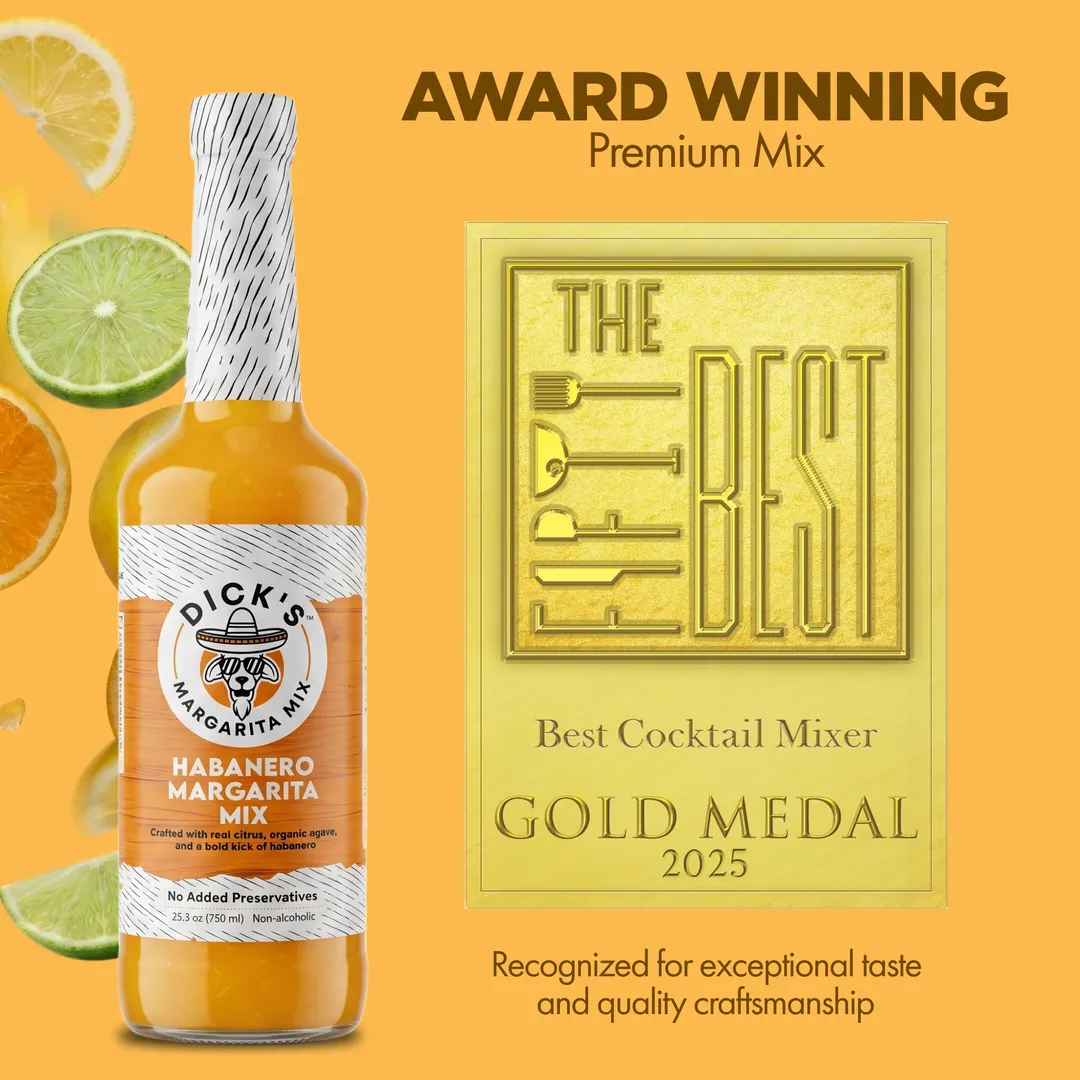 Dick's Mixes Habanero Margarita Mix - SPICY