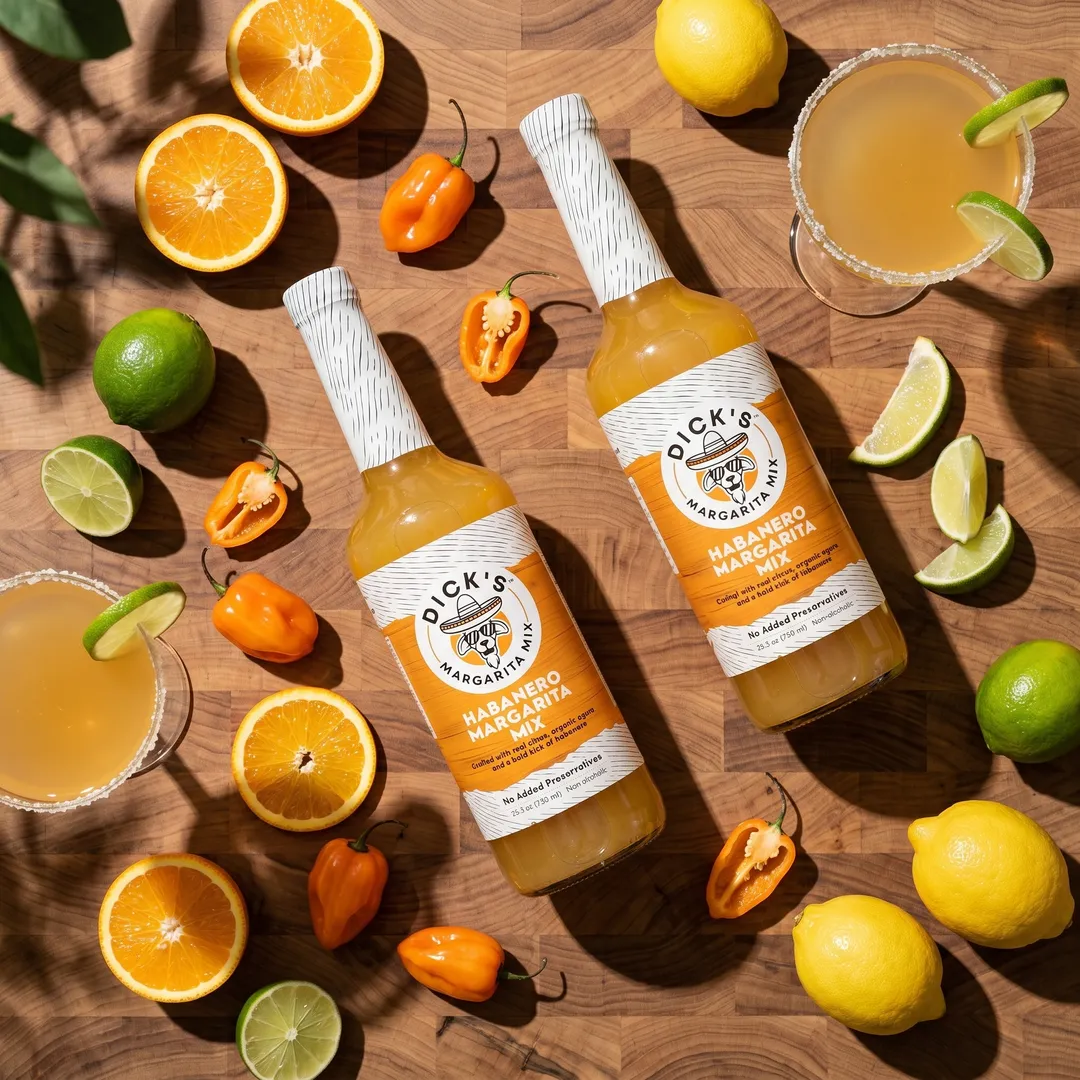 Dick's Mixes Habanero Margarita Mix - SPICY