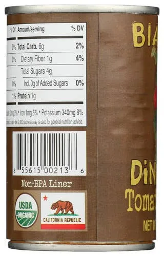 Bianco DiNapoli 6oz Organic Paste case (12 ct)