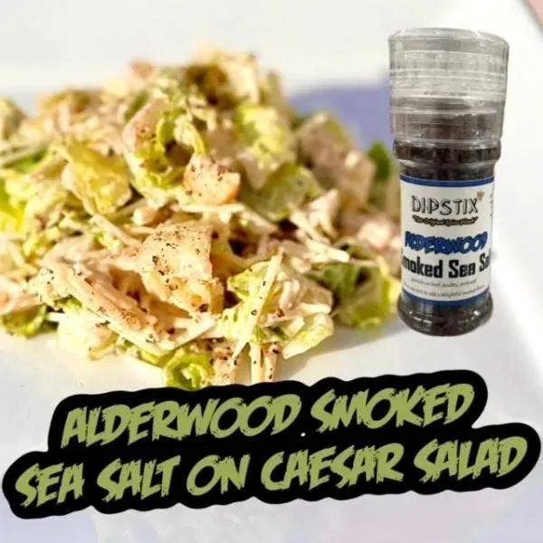 Alderwood Smoked Sea Salt Grinder