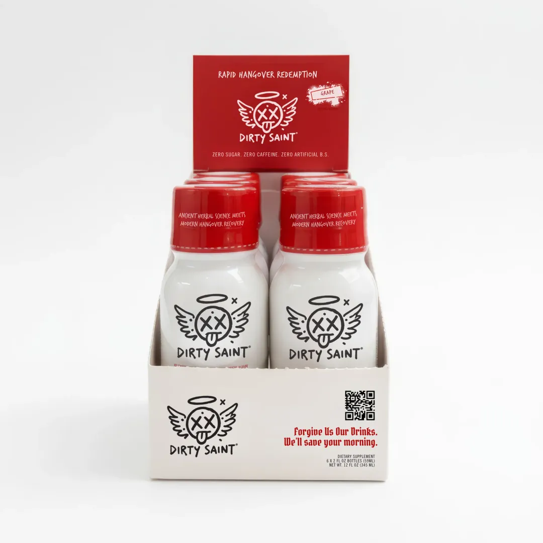 Rapid Hangover Recovery Shot in Natural Grape Flavor - 60ml