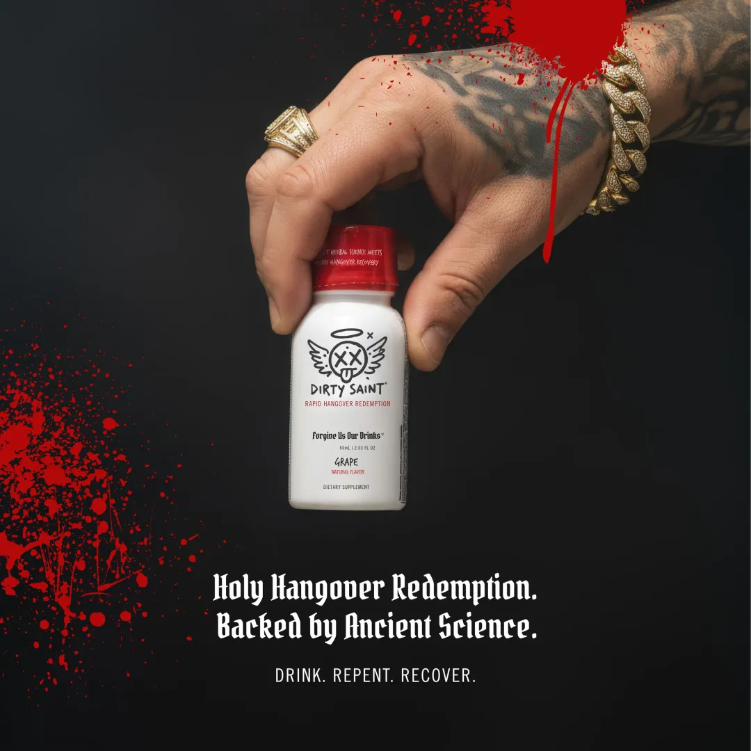 Rapid Hangover Recovery Shot in Natural Grape Flavor - 60ml