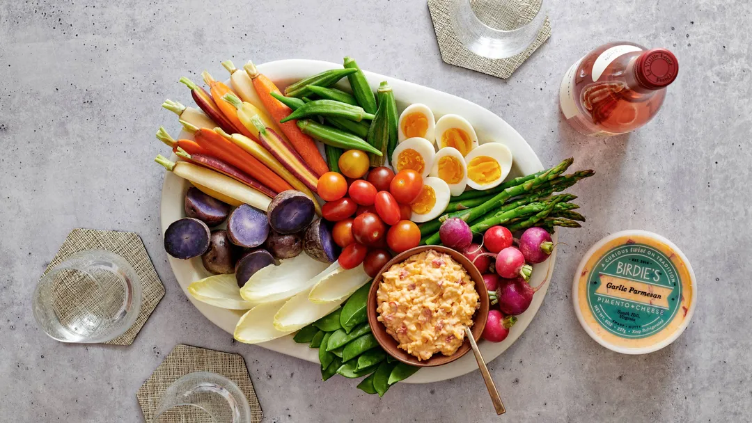 Garlic Parmesan Pimento Cheese