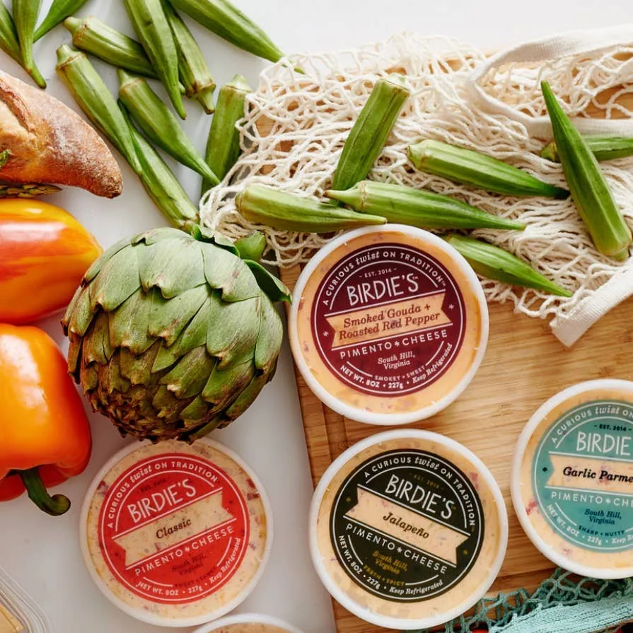 Restock Pack - 28 tubs mix of 4 flavors of Pimento Cheese