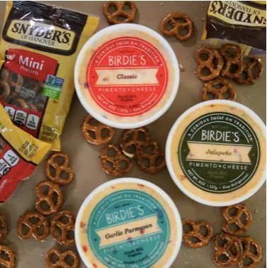 Restock Pack - 28 tubs mix of 4 flavors of Pimento Cheese