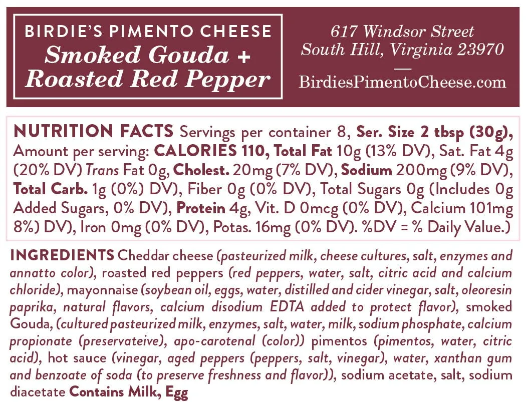 Smoked Gouda + Roasted Red Pepper & Garlic Parmesan Mix