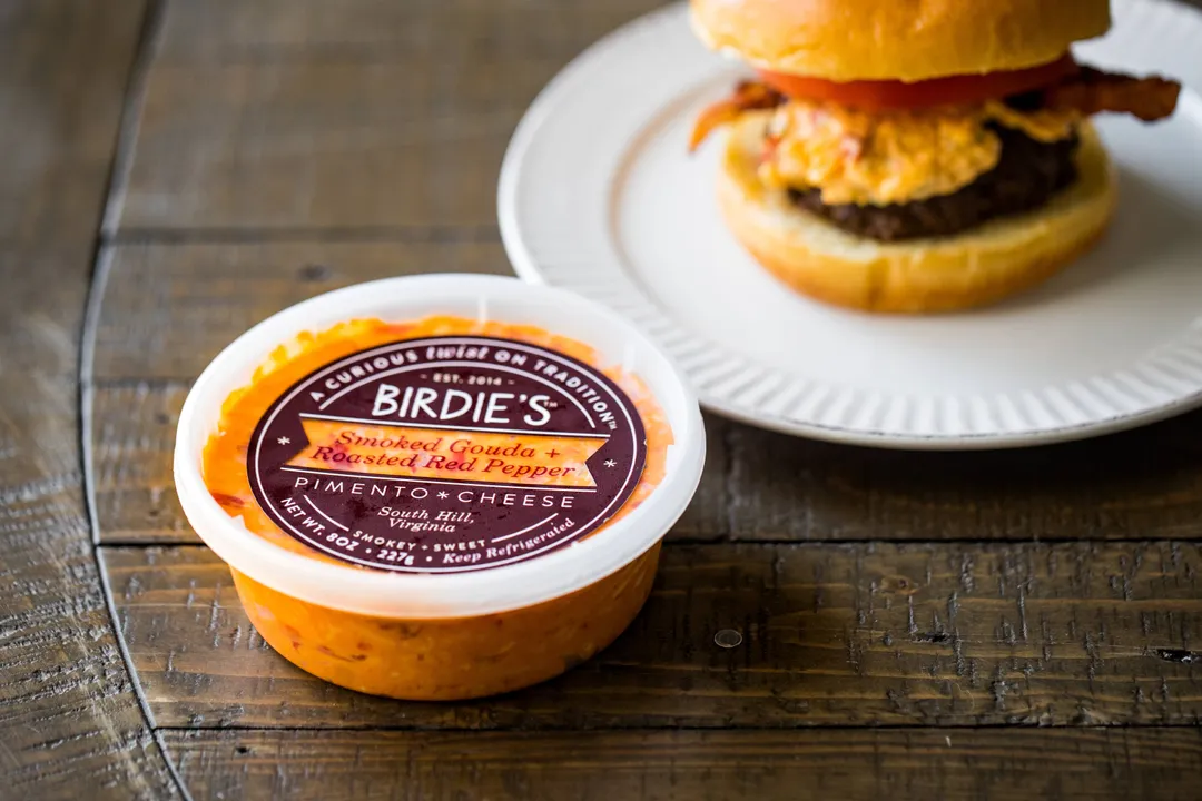 Smoked Gouda + Roasted Red Pepper Pimento Cheese