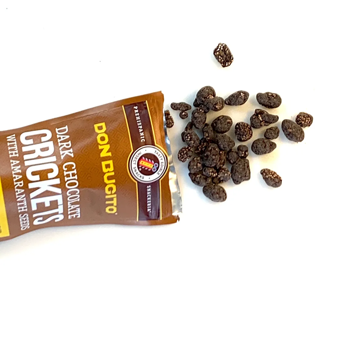 Chocolate Covered Crickets  - High Protein Snacks 