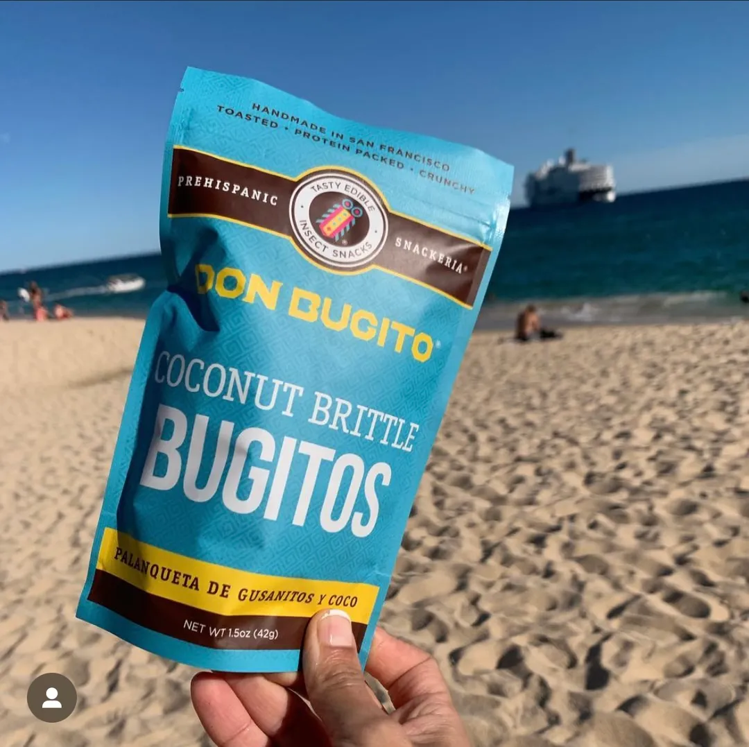 Coconut Toffee Brittle Bugitos 