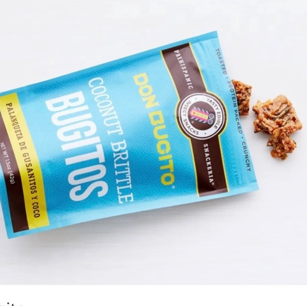 Coconut Toffee Brittle Bugitos 