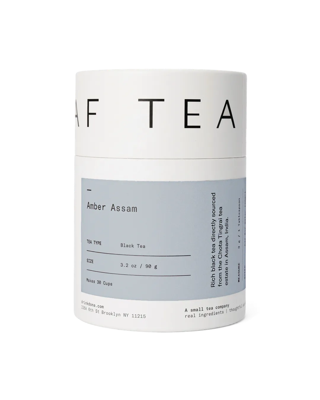 Retail Loose Leaf Black Tea (Case of 8)