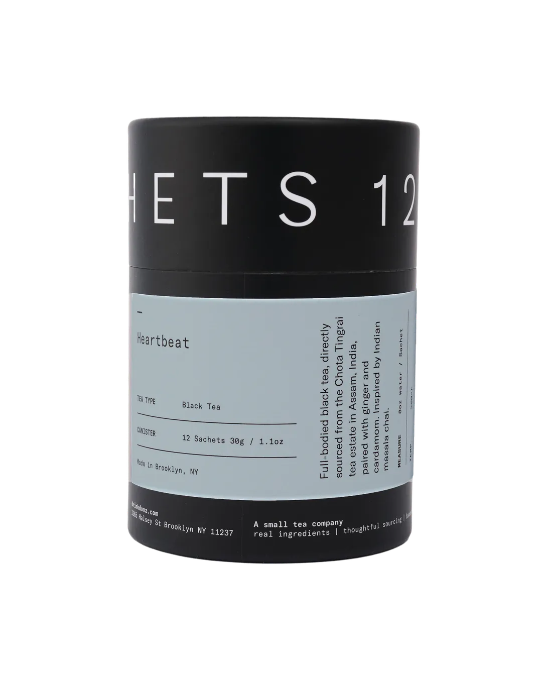 Retail Black Tea Sachets (Case of 8)