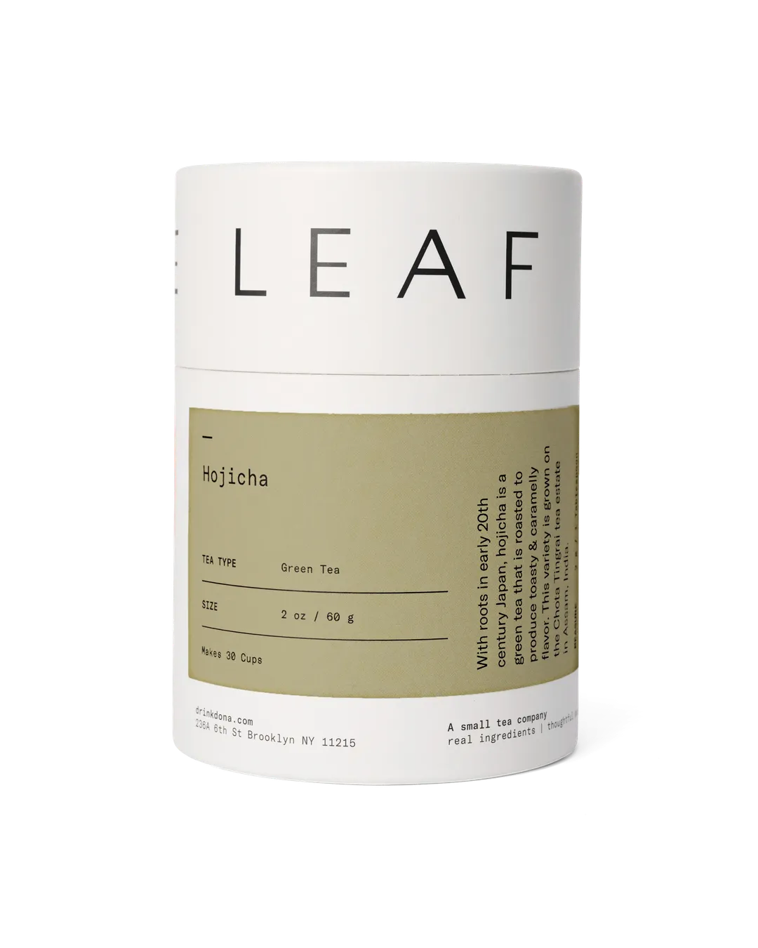 Retail Loose Leaf Green Tea (Case of 8)