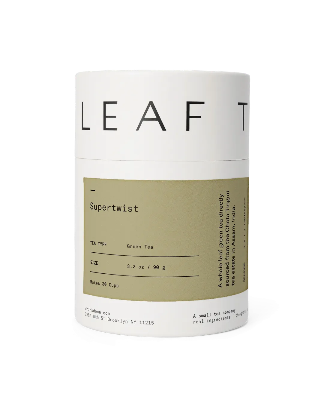 Retail Loose Leaf Green Tea (Case of 8)