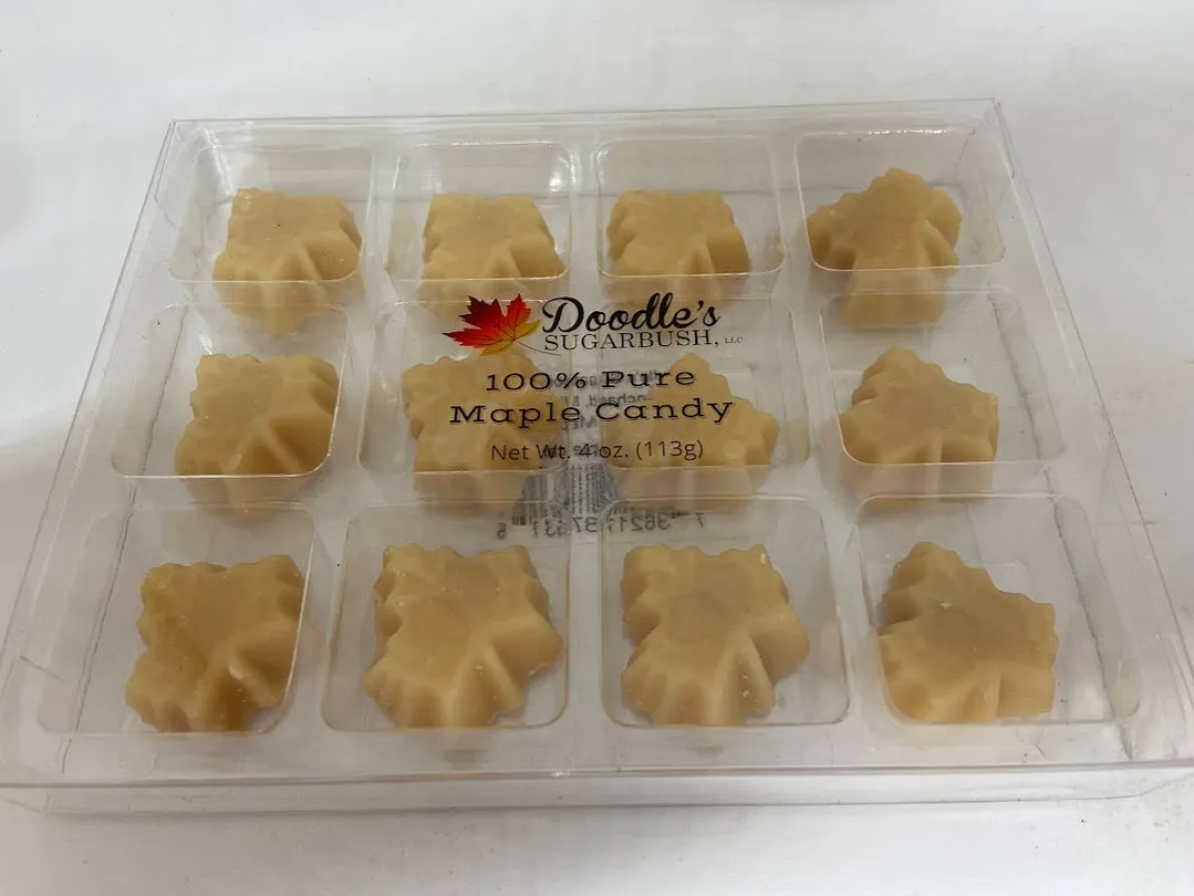 100% Pure Maple Candy - 8 pc. Box