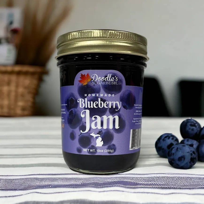 Blueberry Jam - 8 Oz.