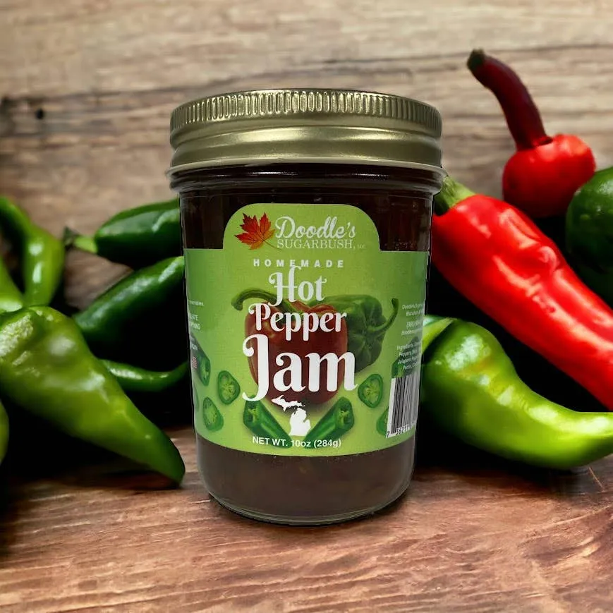 Hot Pepper Jam - 8 Oz.