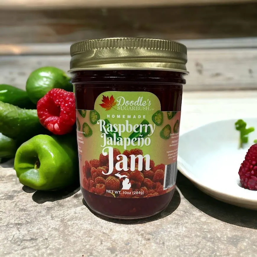 Raspberry Jalapeno Jam - 8 Oz.