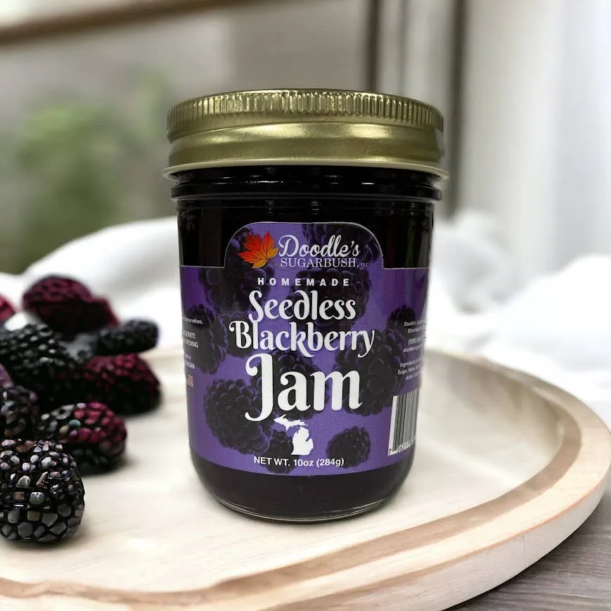 Seedless Blackberry Jam - 10oz jar