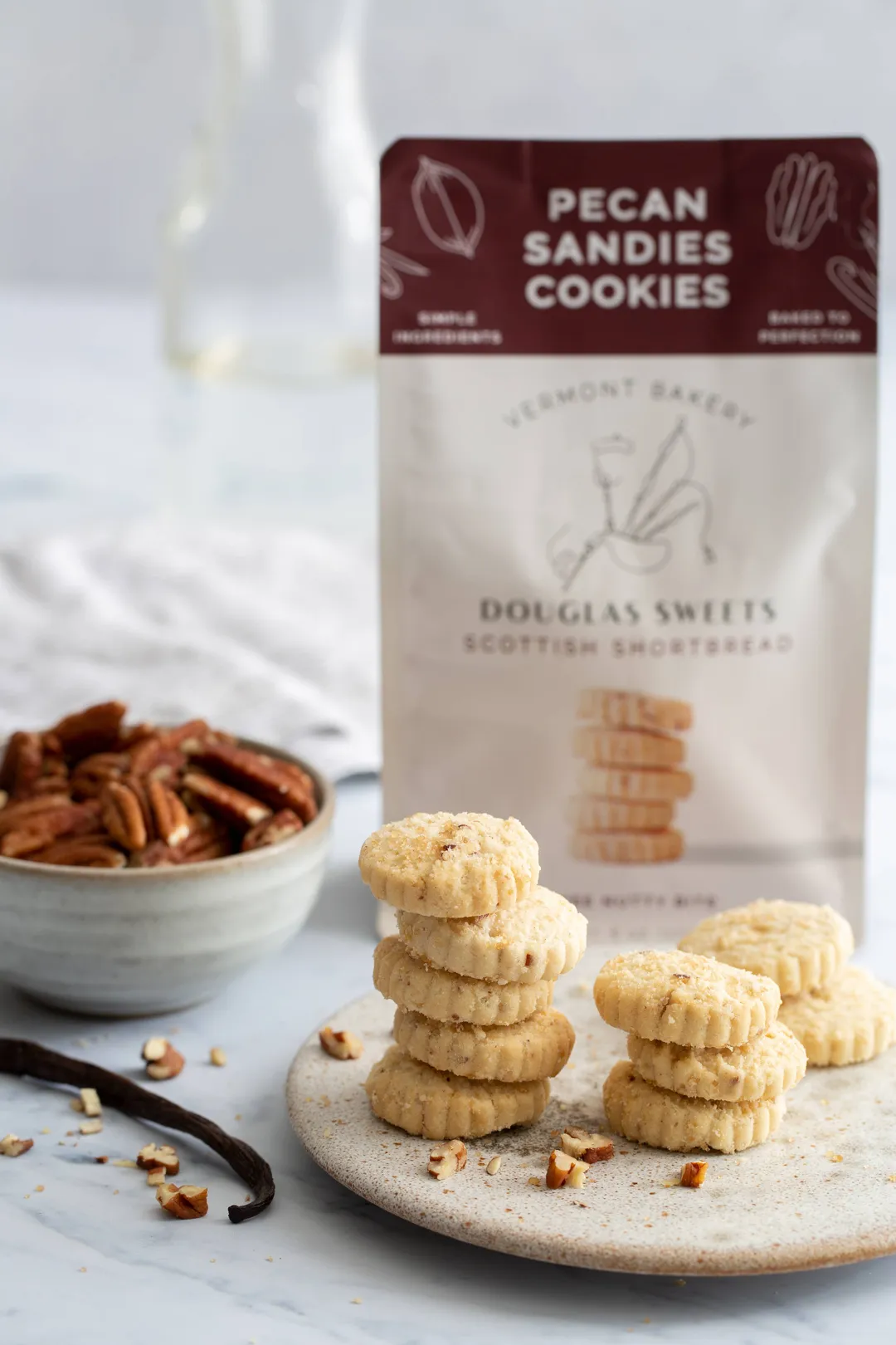 Butter Pecan shortbread cookies (6oz) – Classic High-Repeat Cookie
