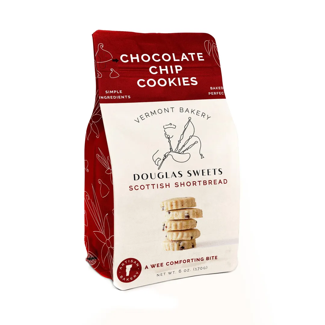 Chocolate Chip shortbread cookies (6oz) – Customer Favorite
