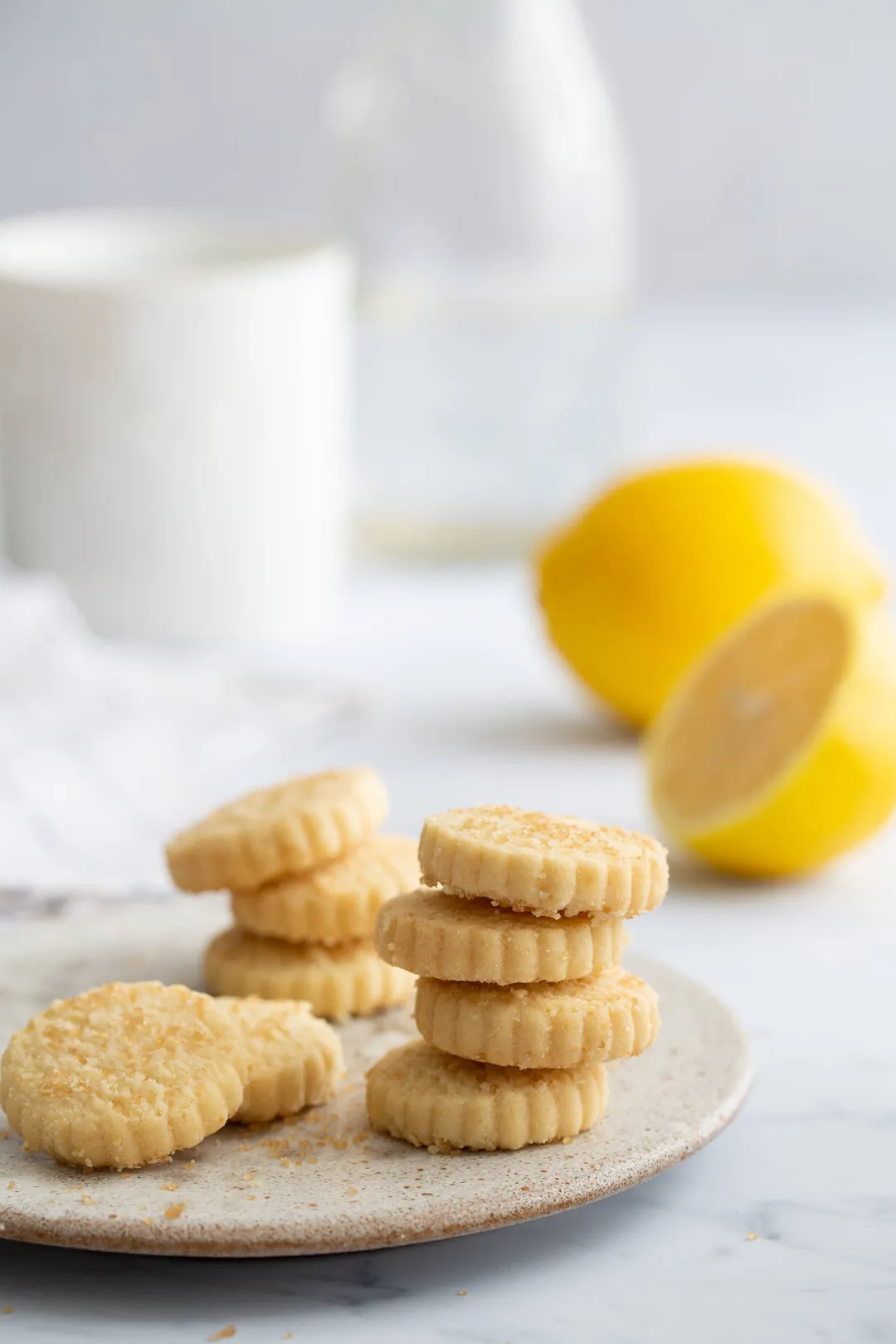 Lemon Drop shortbread cookies (6oz) – Bright Bestseller