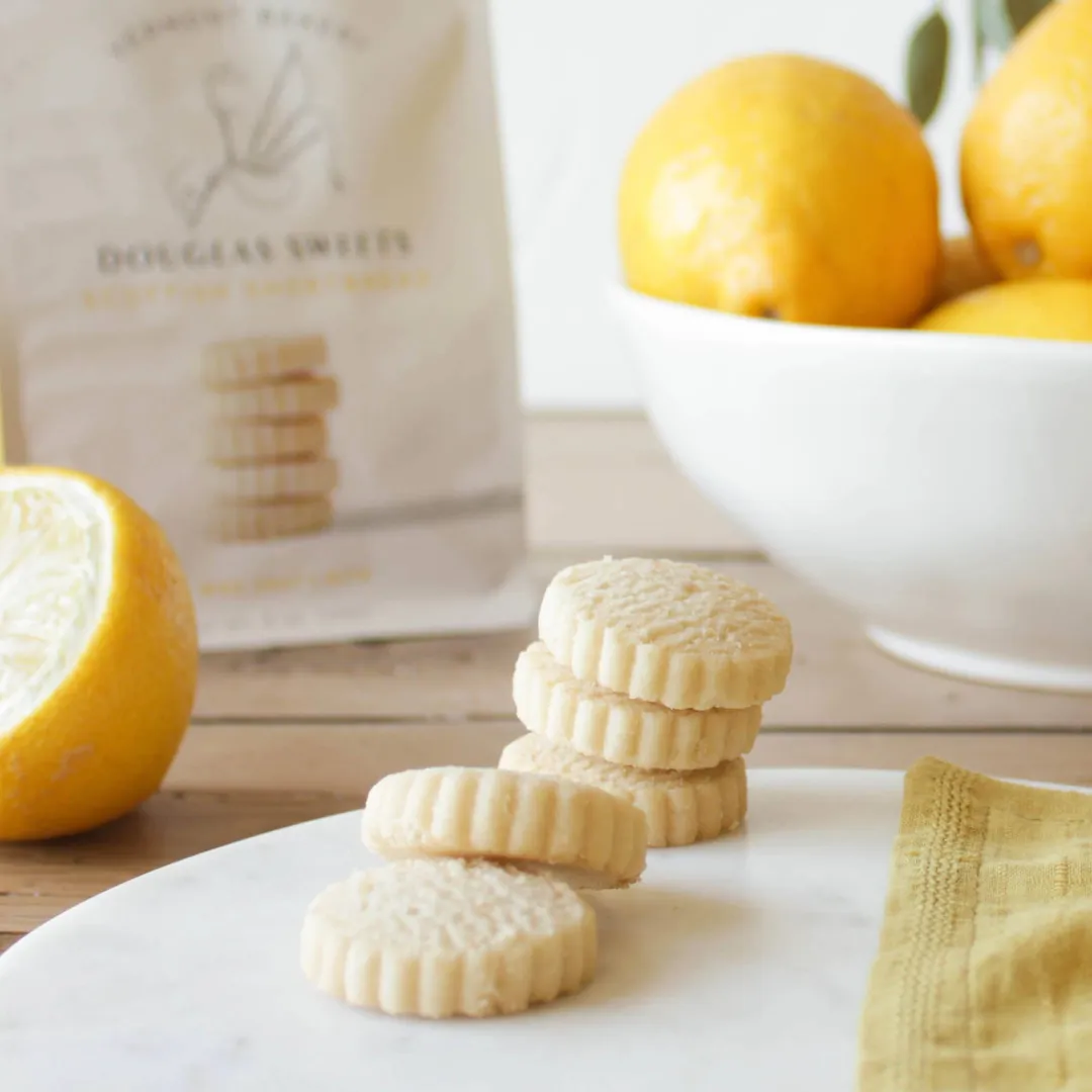 Lemon Drop shortbread cookies (6oz) – Bright Bestseller